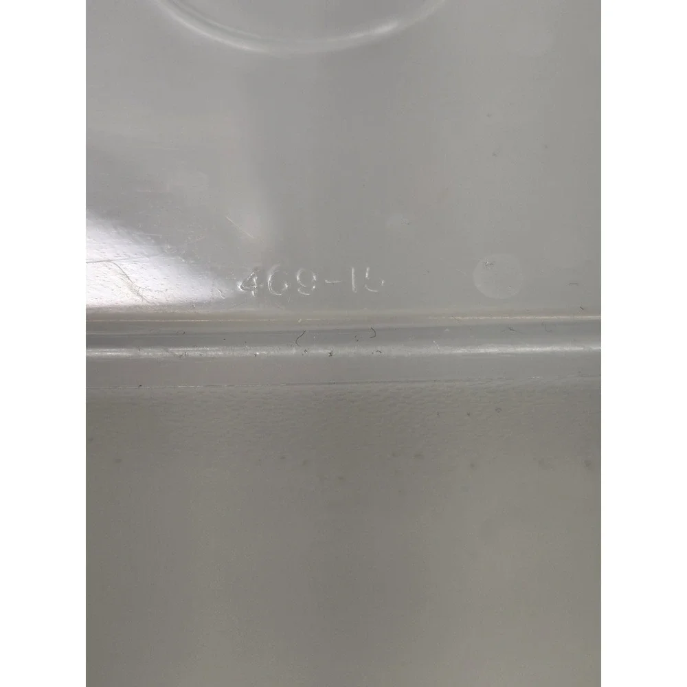 Tupperware Modular Mates Super Oval 4 Red Flip Top Lid 469-15 Clear Container